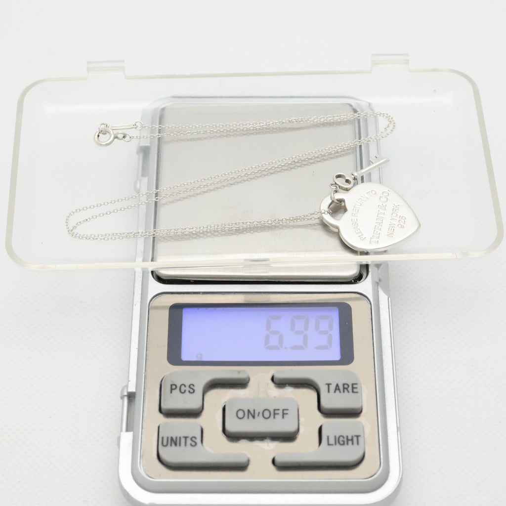 TIFFANY&Co. リターントゥ ティファニー ハート タグ キー ネックレス AG925