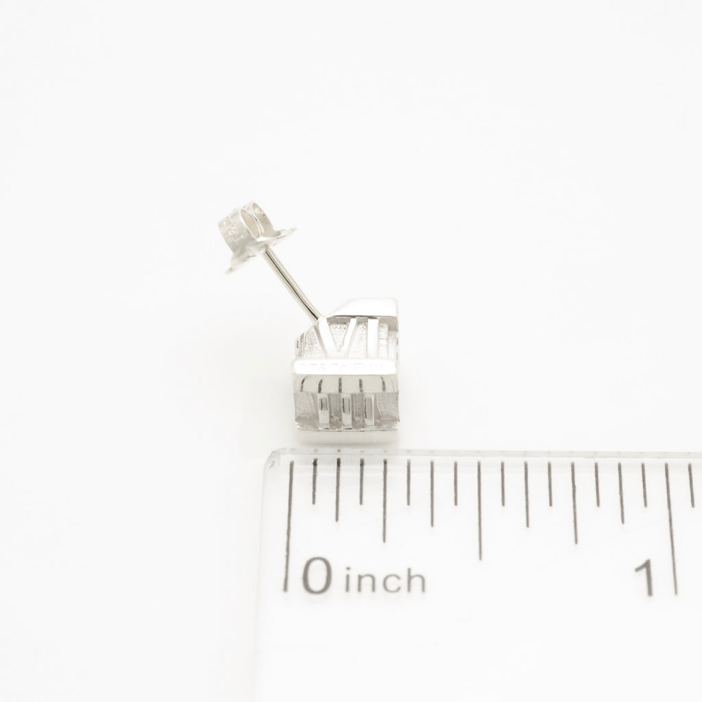 TIFFANY&Co. アトラス キューブ スタッド ピアス AG925