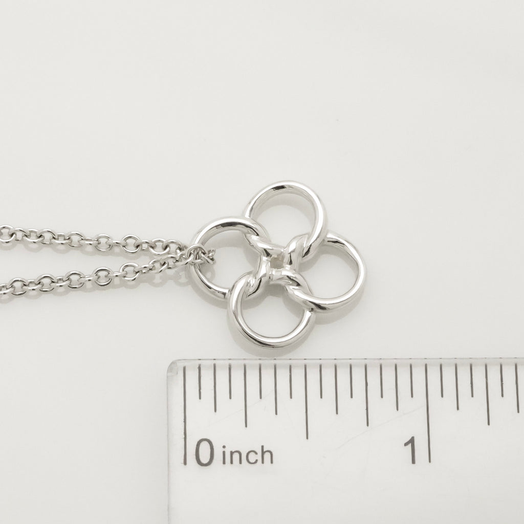 TIFFANY&Co. クアドロフォリオ エルサペレッティ ネックレス AG925