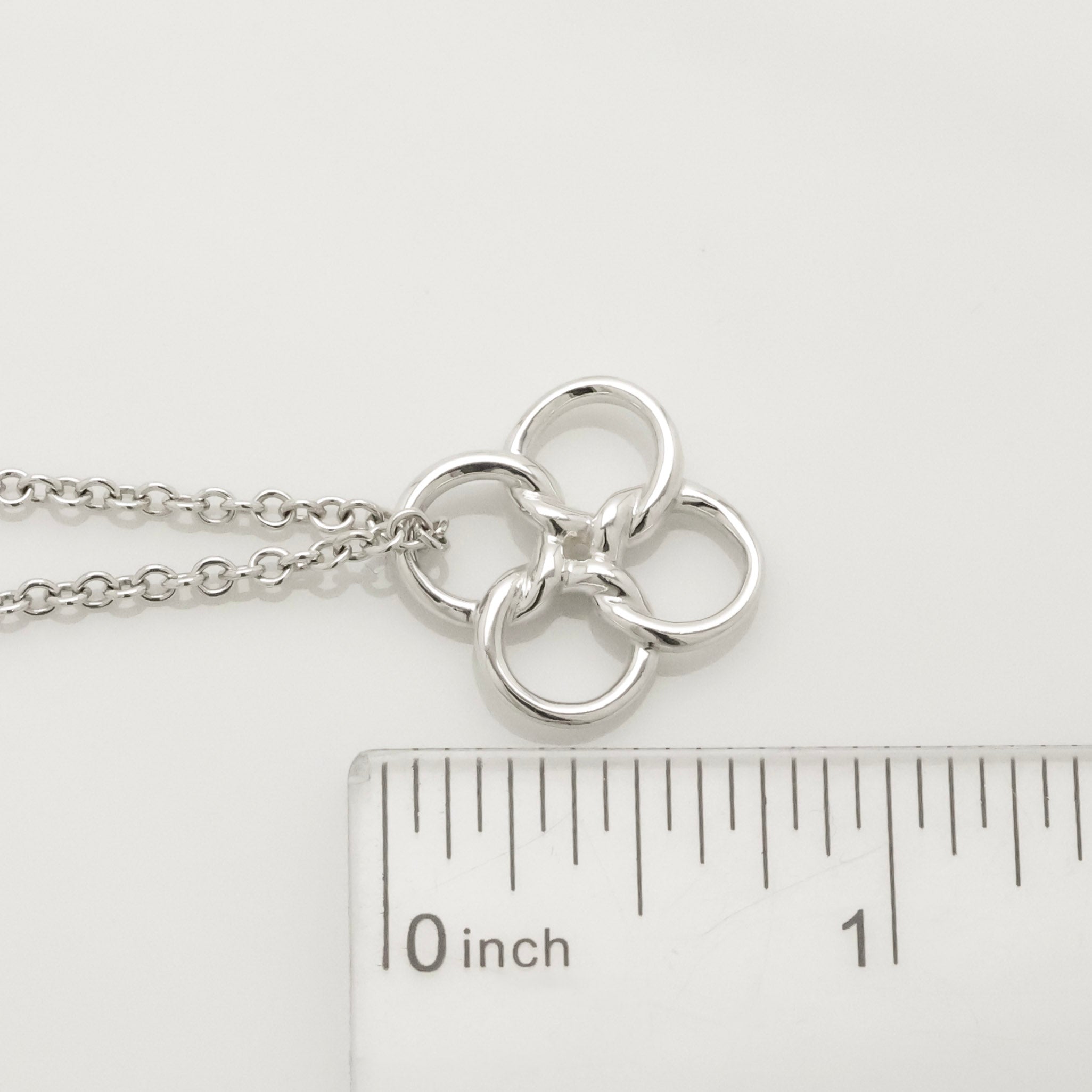 TIFFANY&Co. クアドロフォリオ エルサペレッティ ネックレス AG925