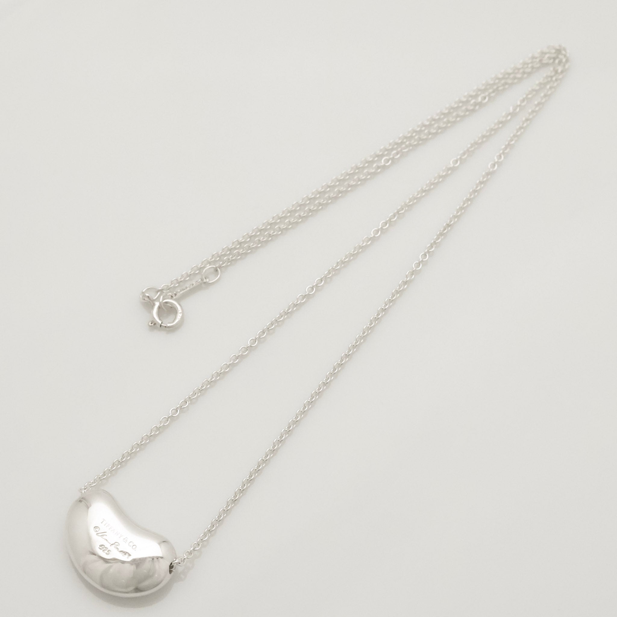 TIFFANY&Co. ラージ ビーン エルサペレッティ ネックレス AG925