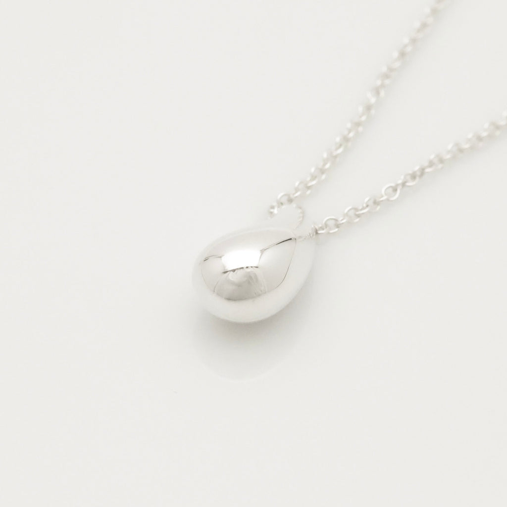 Tiffany & Co. Teardrop Necklace Pendant Sterling Silver 925 