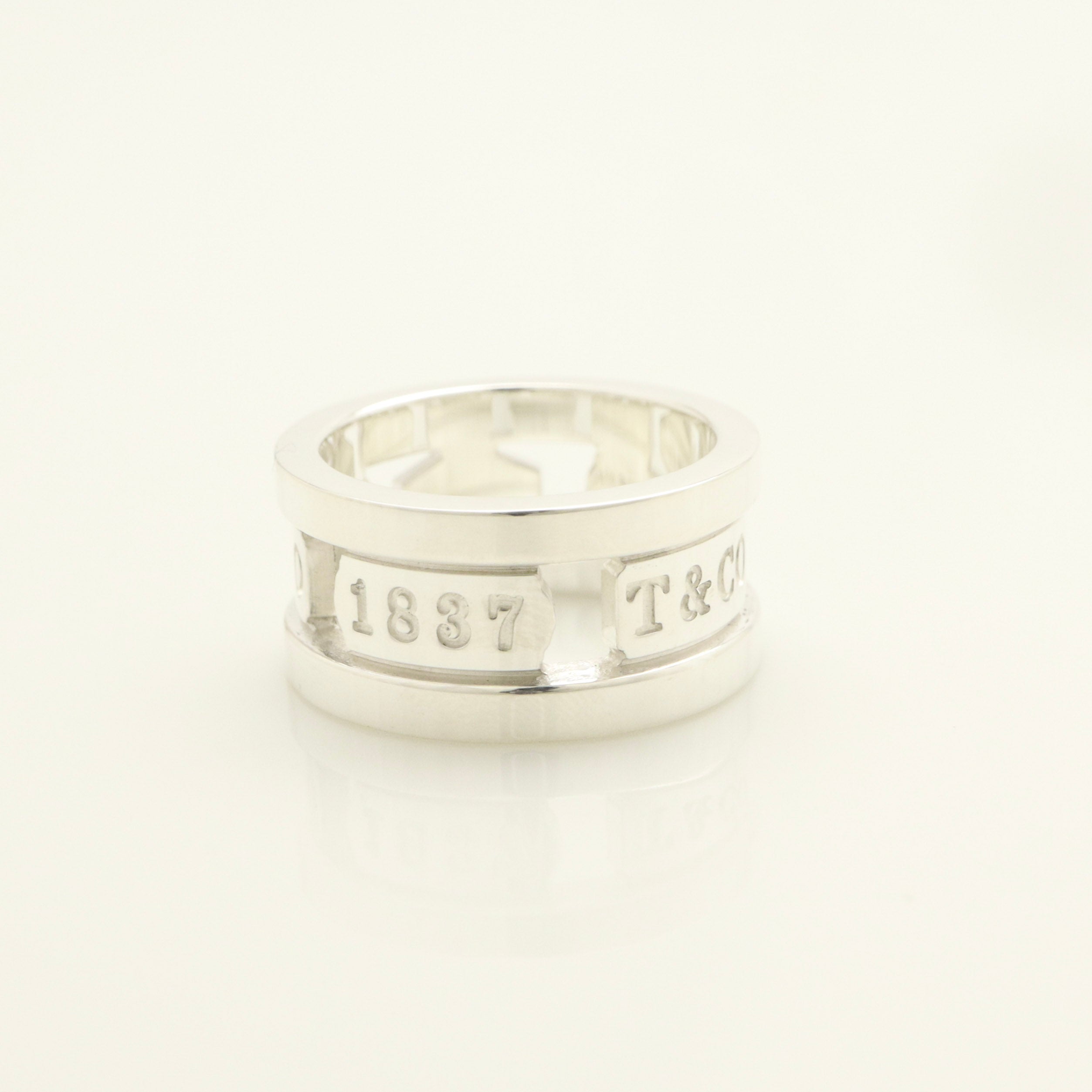 TIFFANY&Co. 1837 エレメント ワイド リング 9 号 AG925
