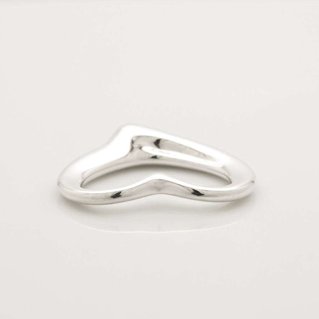 TIFFANY&Co. オープンハート 36mm エルサペレッティ チャーム AG925