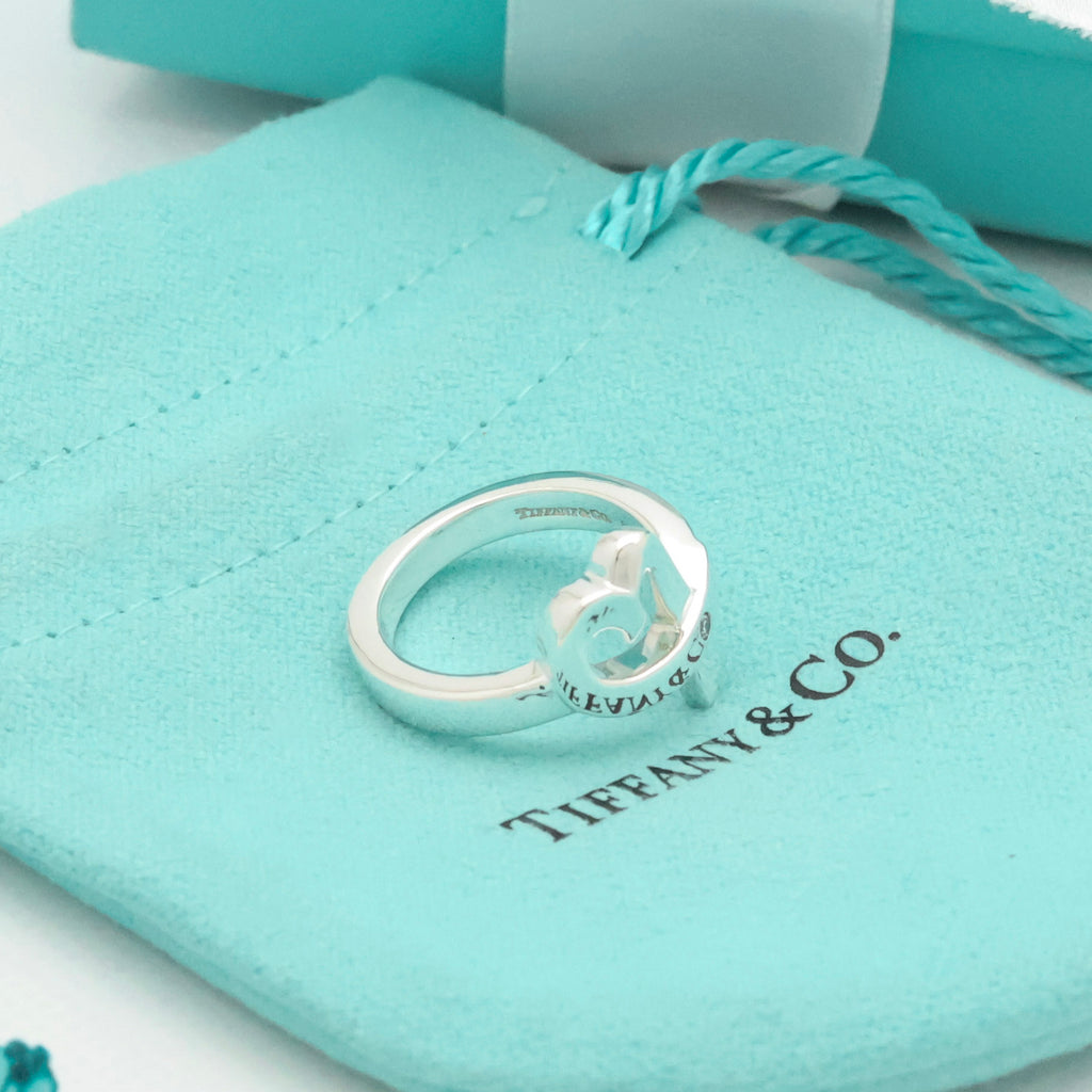 TIFFANY&Co. ラビングハート パロマピカソ 1P ダイヤモンド リング 10 号 AG925