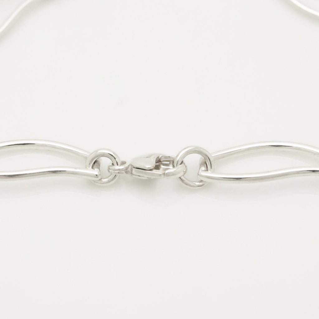Tiffany & Co. Frank Gehry Fish Charm Bracele Sterling Silver 925