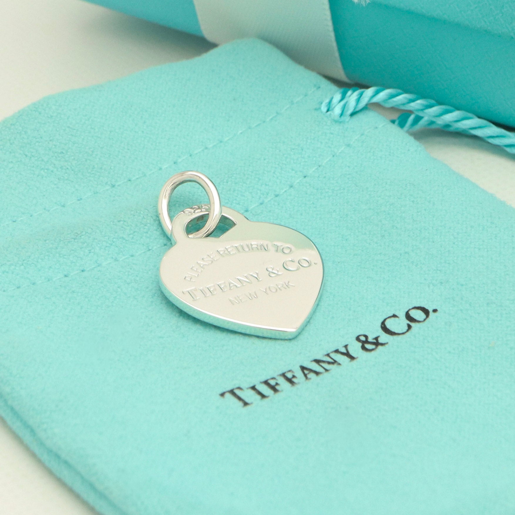TIFFANY&Co. リターントゥ ティファニー ハート タグ チャーム AG925