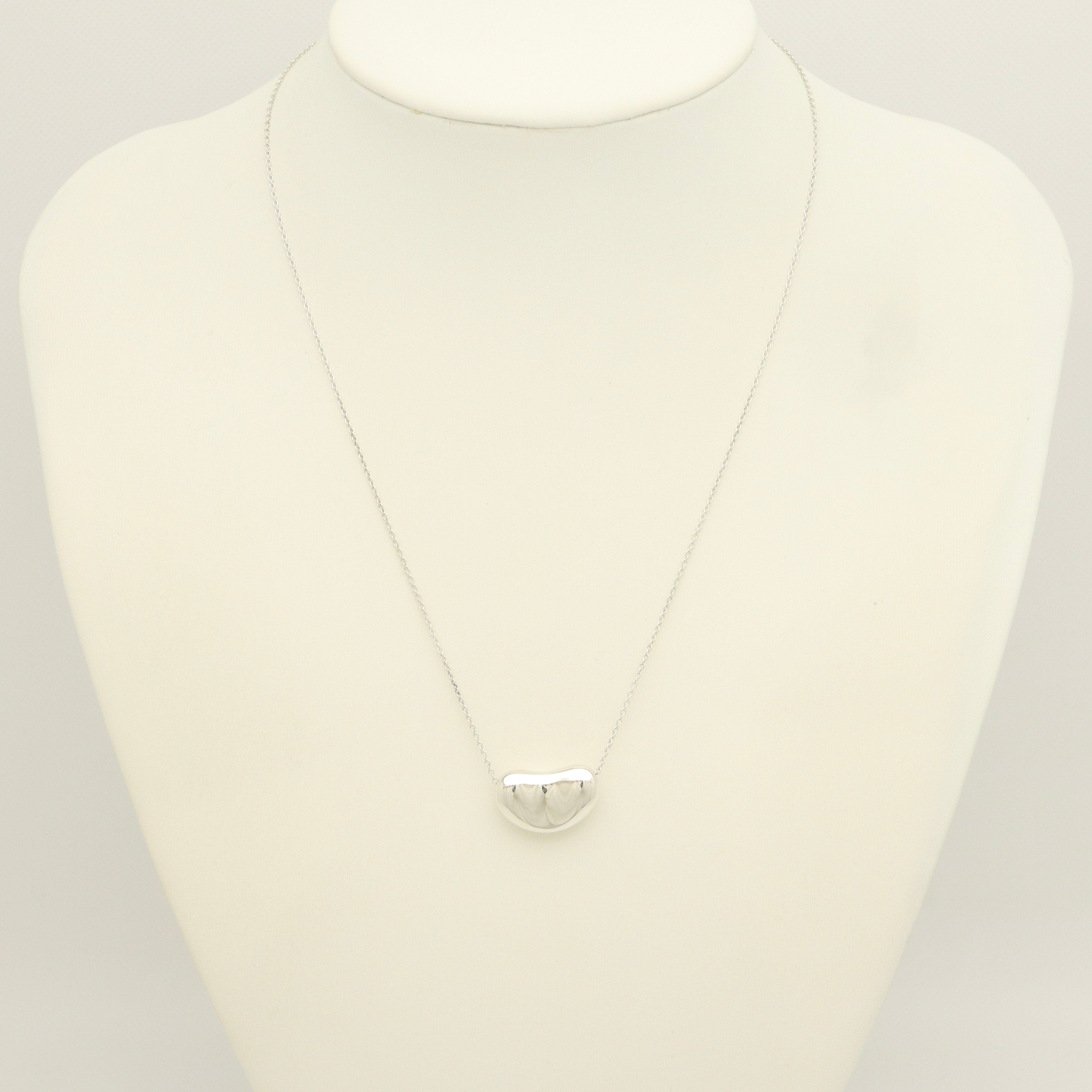 TIFFANY&Co.ラージ ビーン エルサペレッティ ネックレス AG925