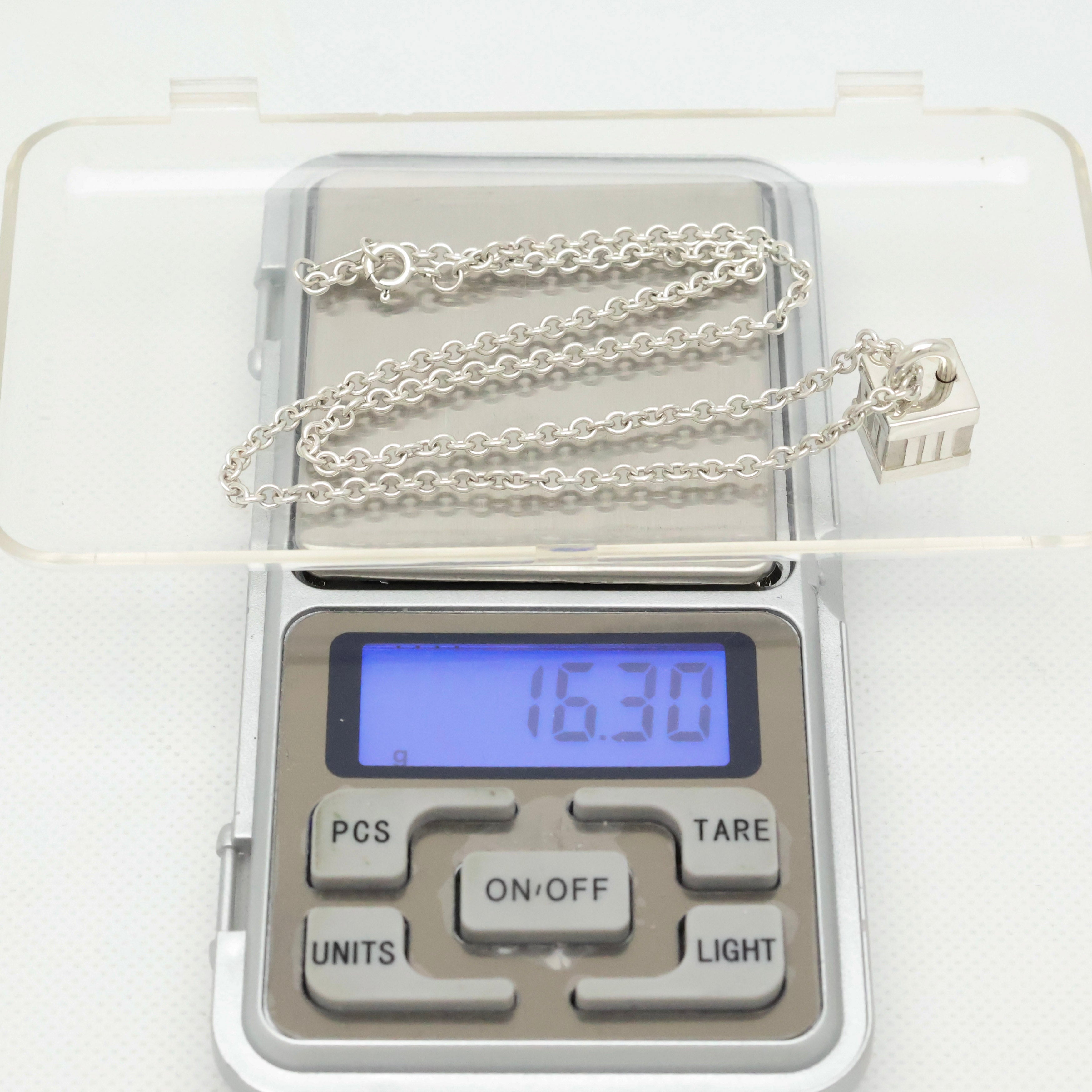 TIFFANY&Co. アトラス ロック キューブ ネックレス AG925