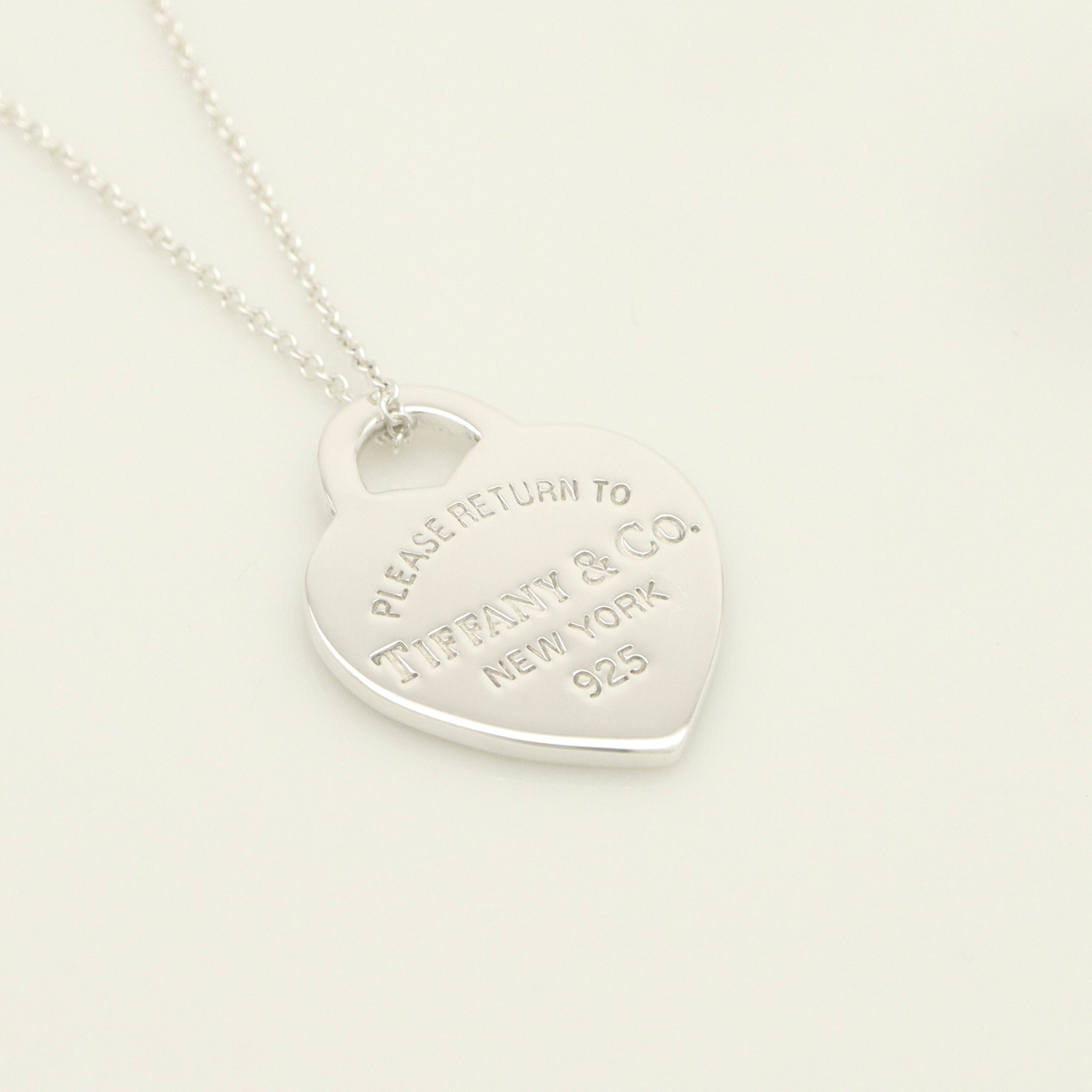 TIFFANY&Co. リターントゥ ティファニー ハート タグ ネックレス AG925