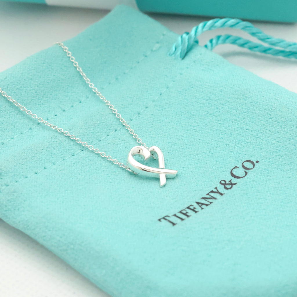 TIFFANY&Co. ミニ ラビングハート パロマピカソ ネックレス AG925