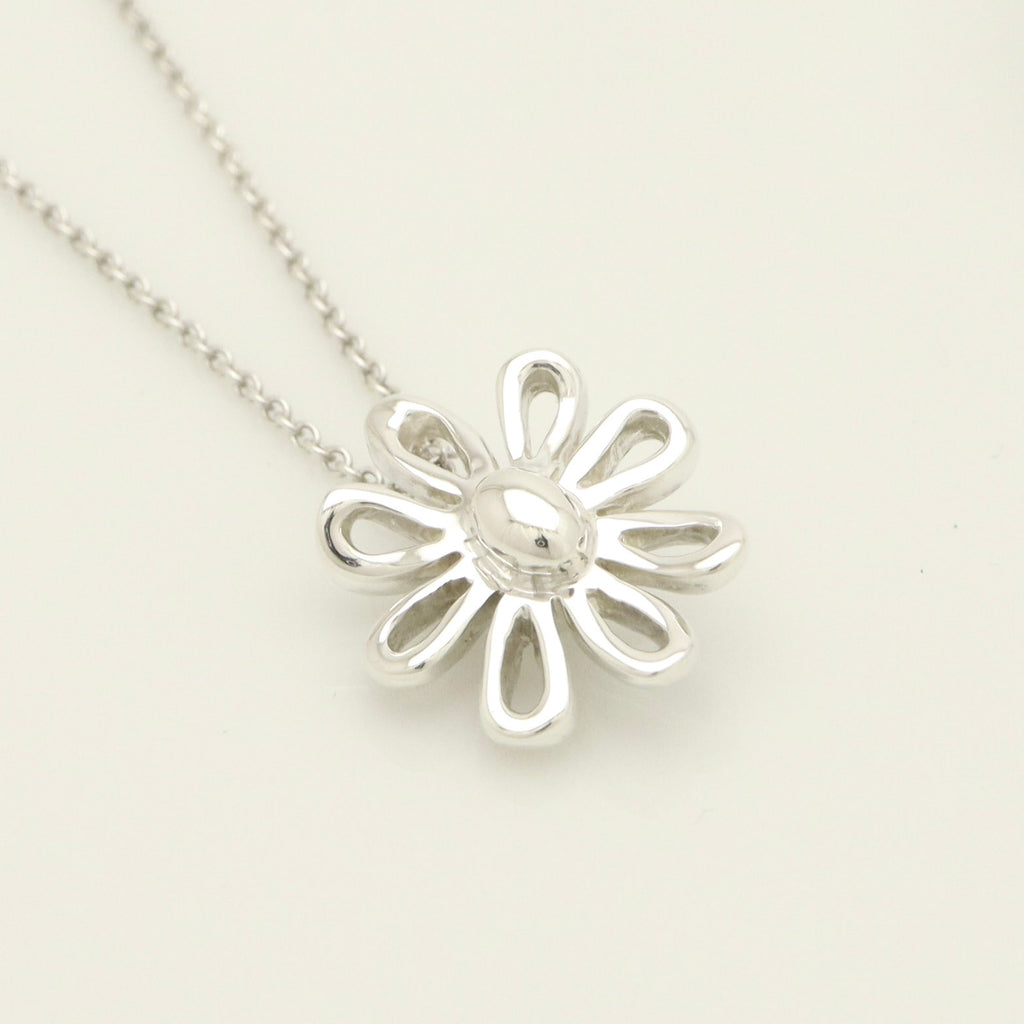 Tiffany & Co. Picasso Daisy Flower Necklace Sterling Silver 925