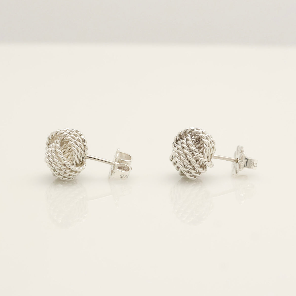 TIFFANY&Co. サマセット ツイスト ノット スタッド ピアス AG925