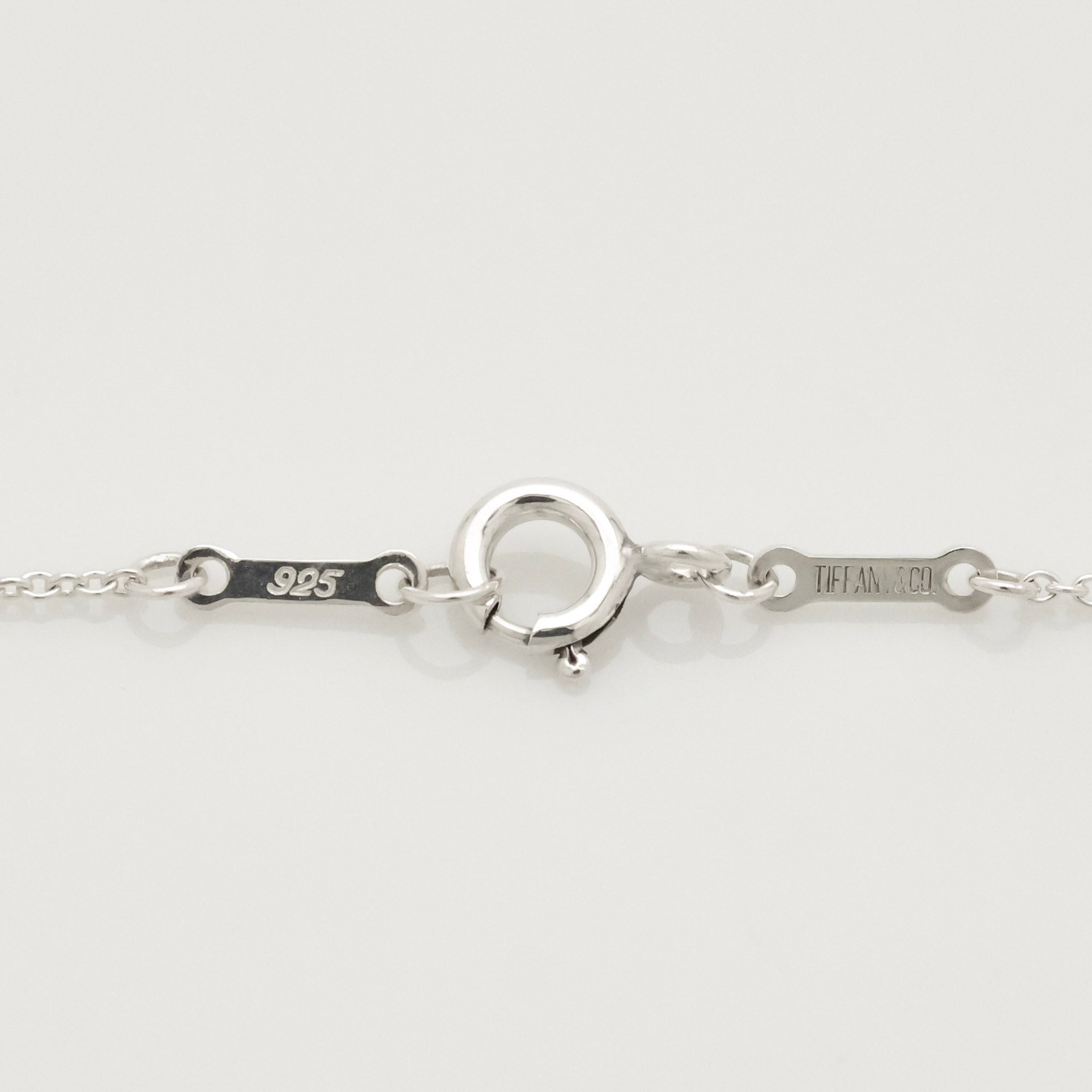  Tiffany & Co Peretti Dove Bird Cross Necklace Sterling Silver 925 