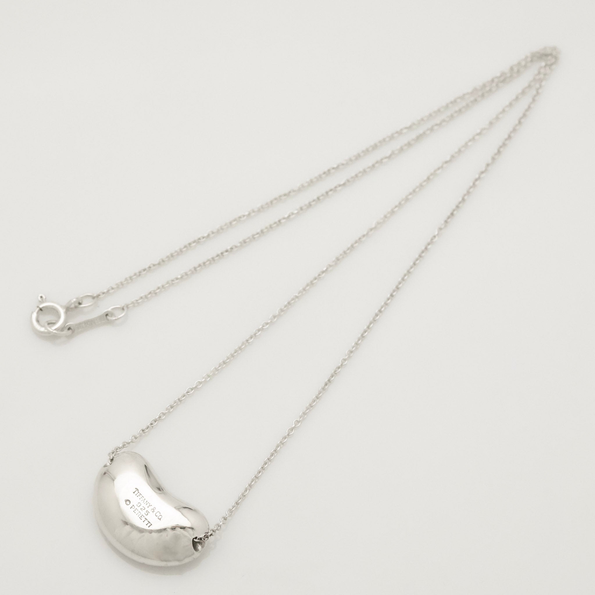 TIFFANY&Co. ラージ ビーン エルサペレッティ ネックレス AG925