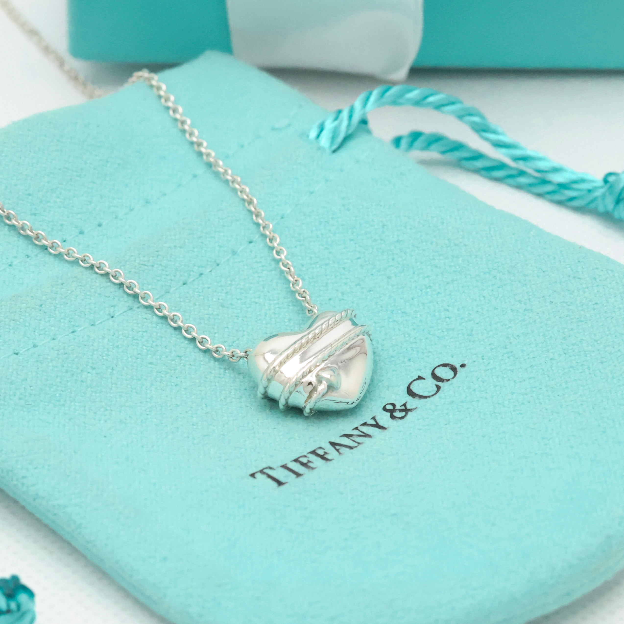 TIFFANY&Co. ハート アロー ネックレス AG925