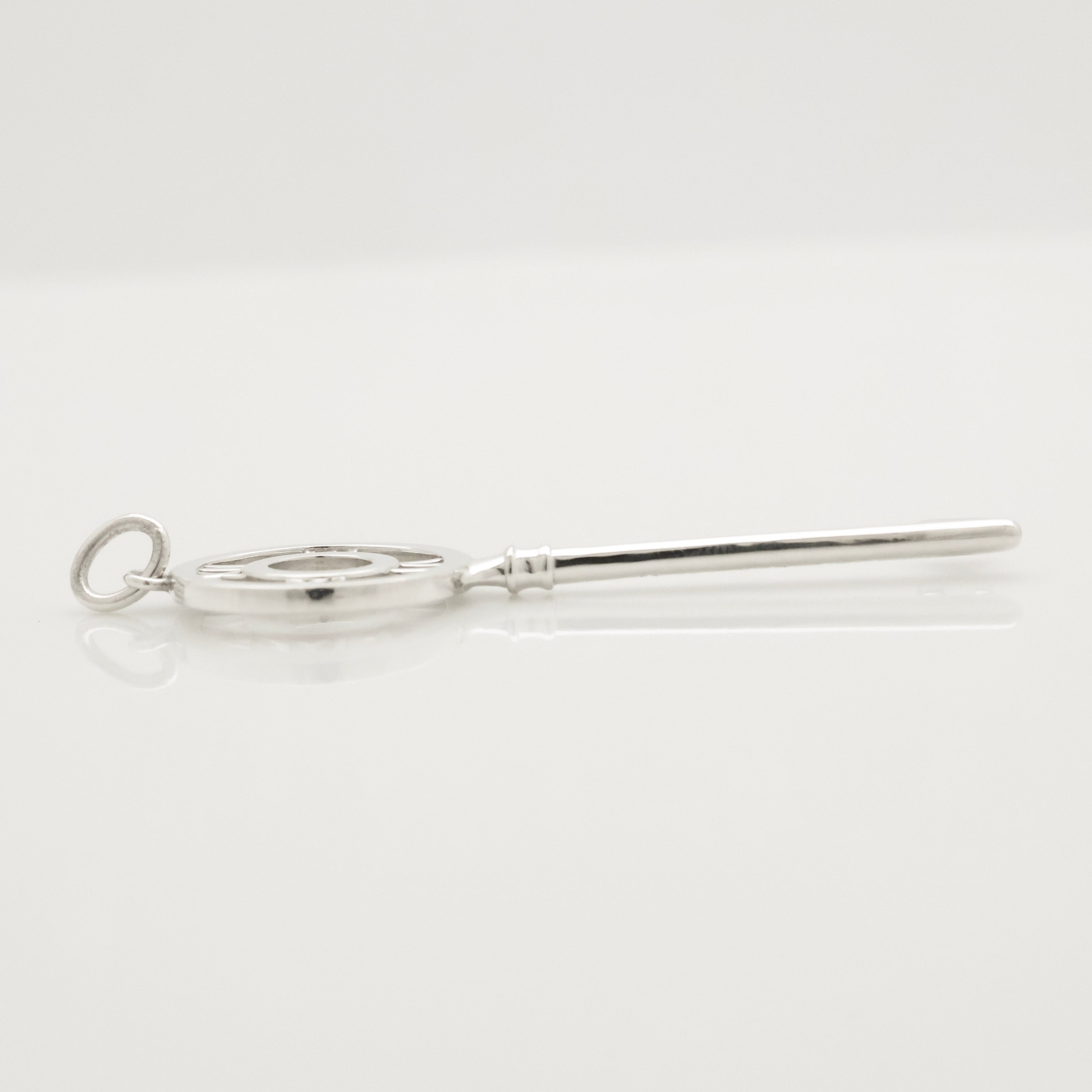 TIFFANY&Co. オープン アトラス キー チャーム AG925