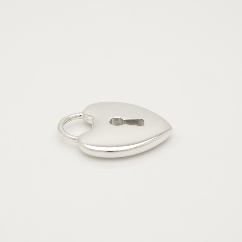 TIFFANY&Co. ラージ ハート ロック チャーム AG925