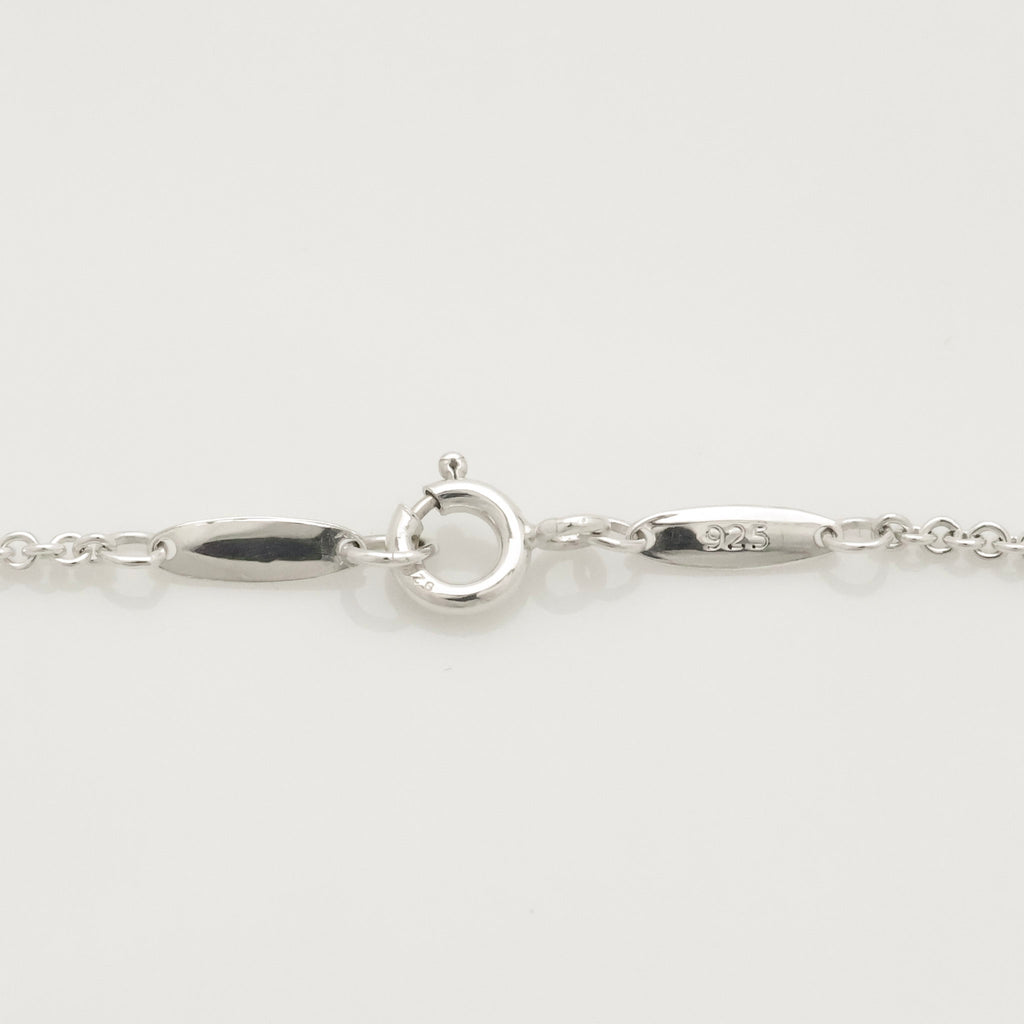 TIFFANY & Co. Open Cross Infinity Elsa Peretti Necklace  Sterling Silver 925
