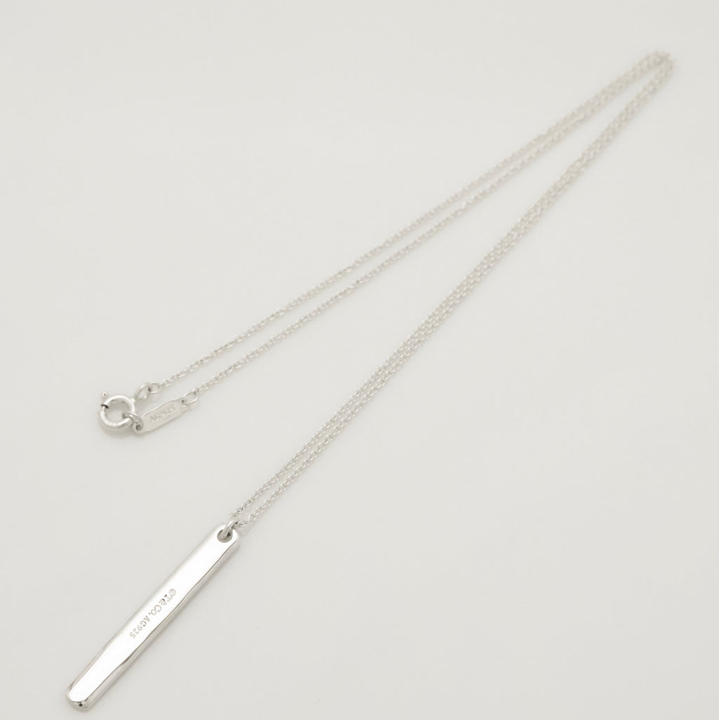 TIFFANY&Co. 1837 ナロー バー  ネックレス AG925
