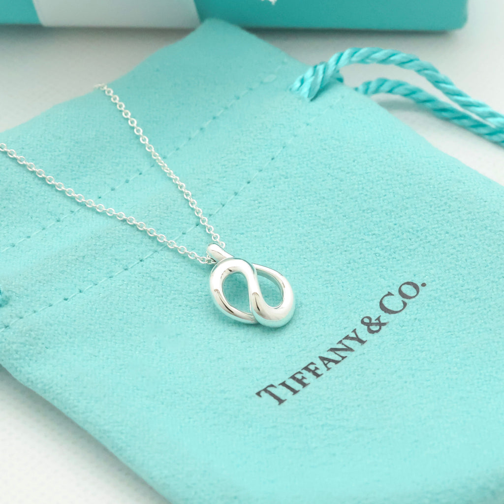 TIFFANY&Co. オープン ウェーブ エルサペレッティ ネックレス AG925
