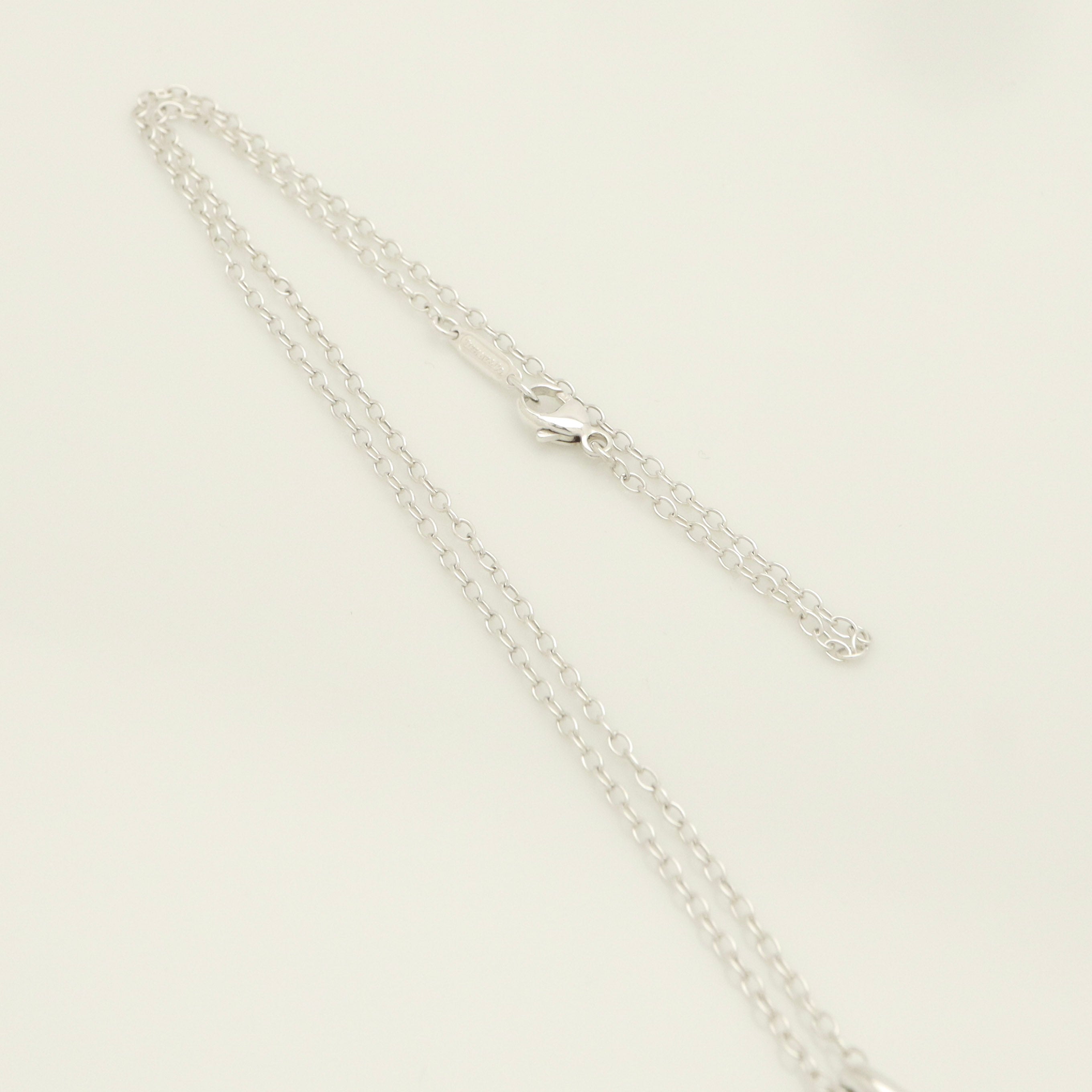 Tiffany & Co. Leaf Necklace Pendant Sterling Silver 925