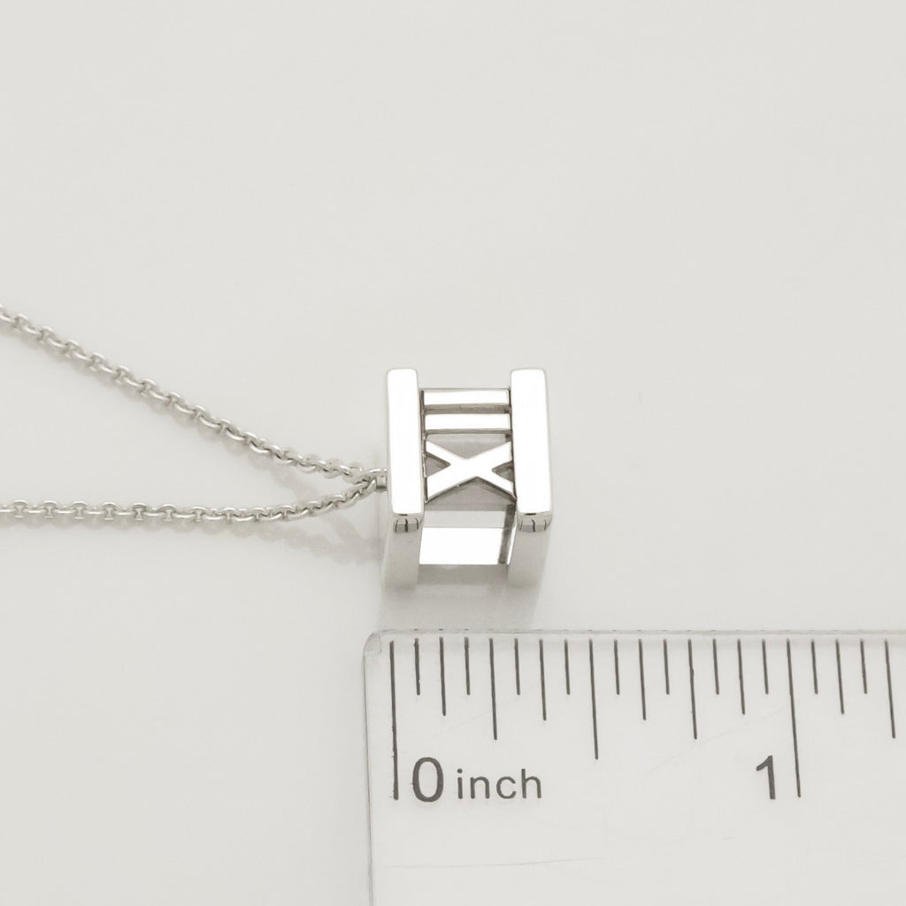 Tiffany & Co. アトラス キューブ クリスタル ネックレス AG925