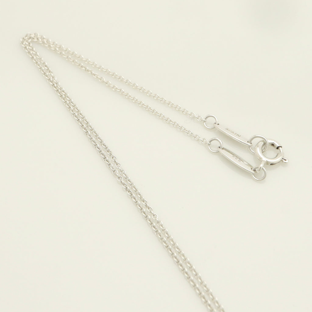 TIFFANY&Co. スモール ラウンド ディスク エルサペレッティ ネックレス AG925