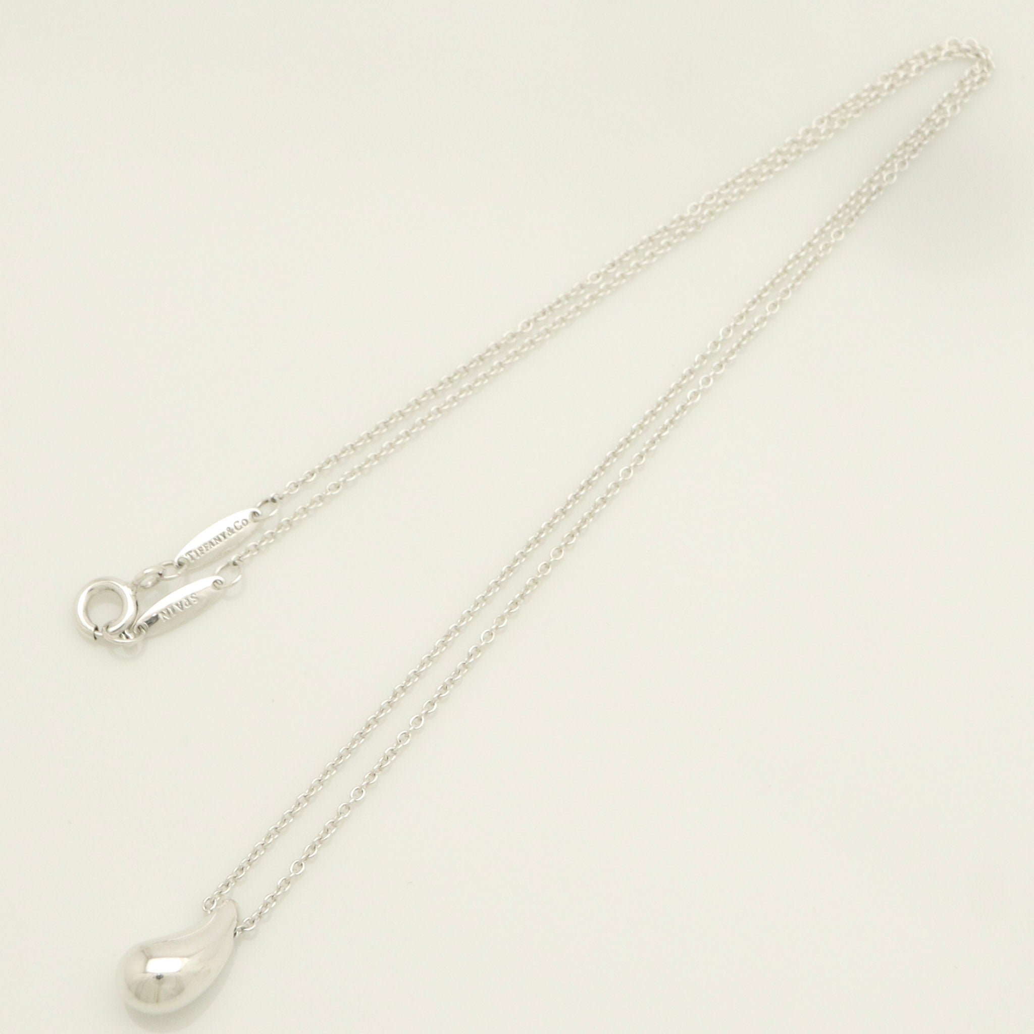 TIFFANY&Co.  ティアドロップ エルサペレッティ ネックレス AG925