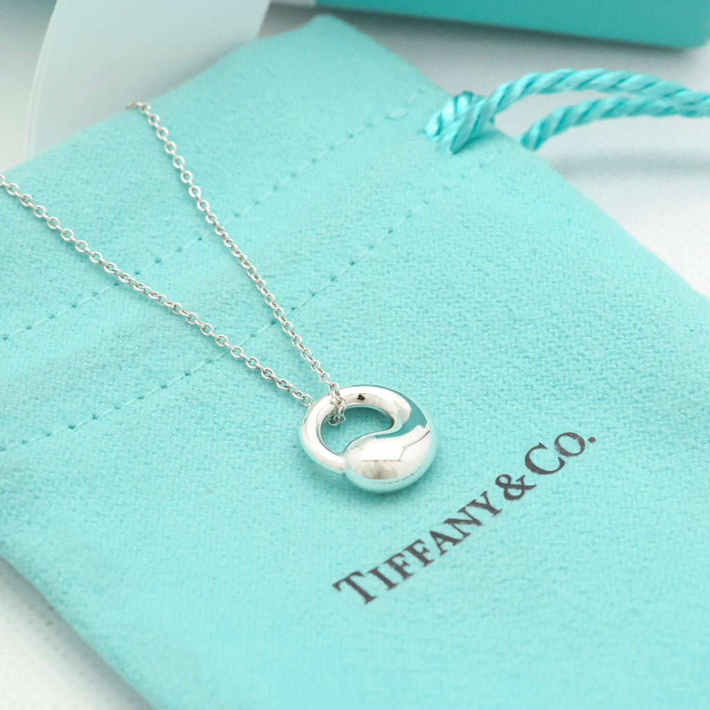 TIFFANY&Co. エターナル サークル エルサペレッティ ネックレス  AG925
