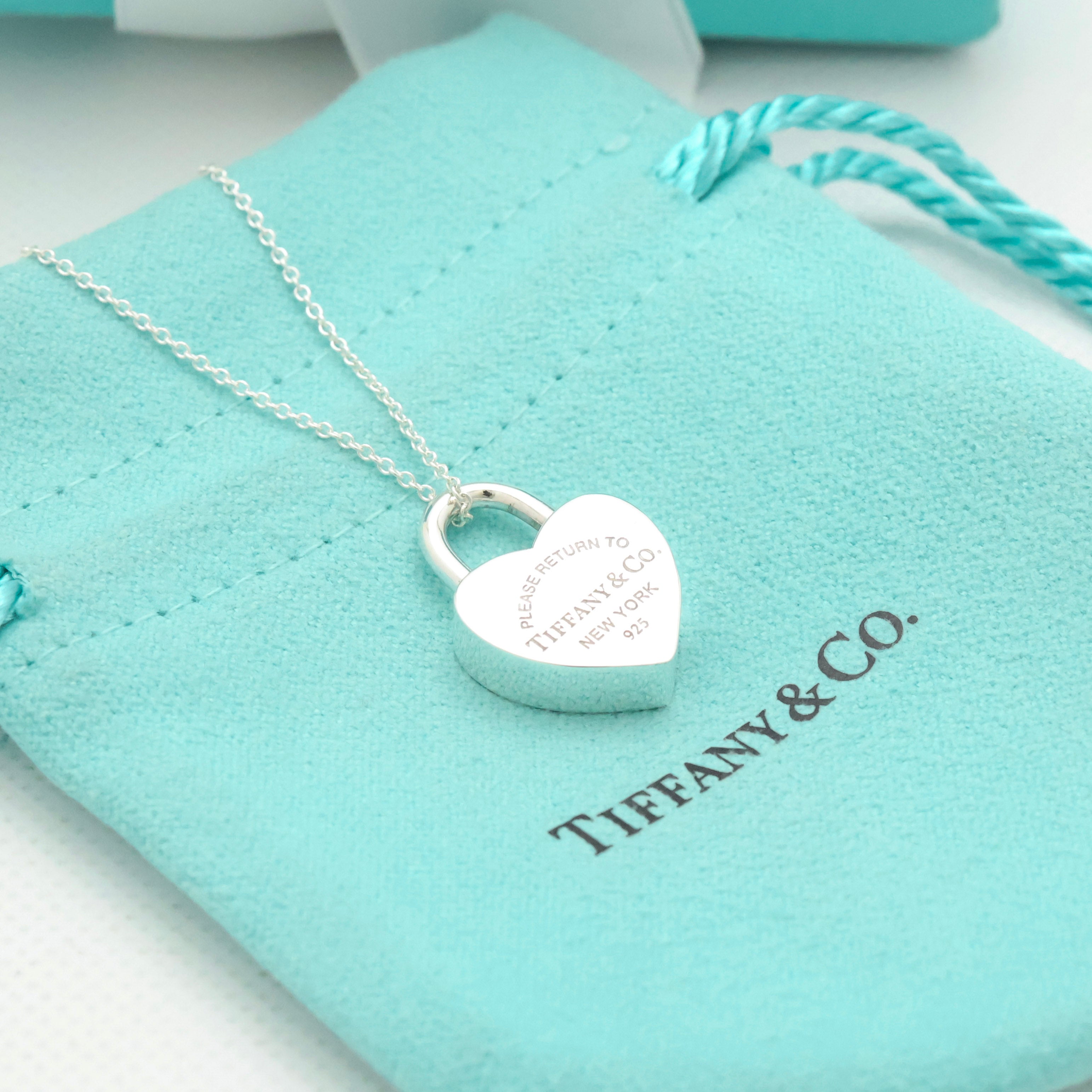 TIFFANY&Co. リターントゥ ティファニー ハート ロック ネックレス AG925