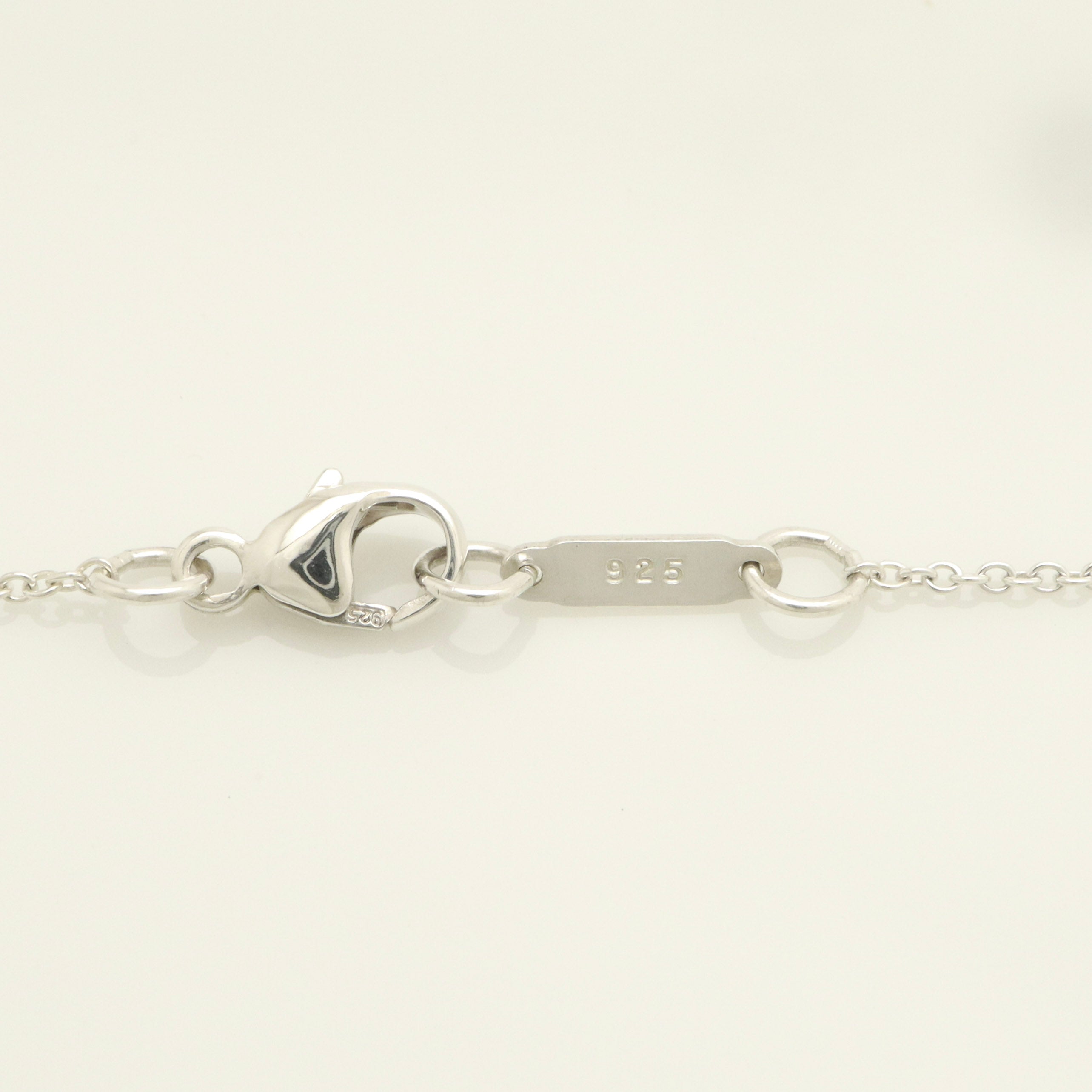 Tiffany & Co. 1837 Round Lock Padlock Pendant Necklace Sterling Silver 925