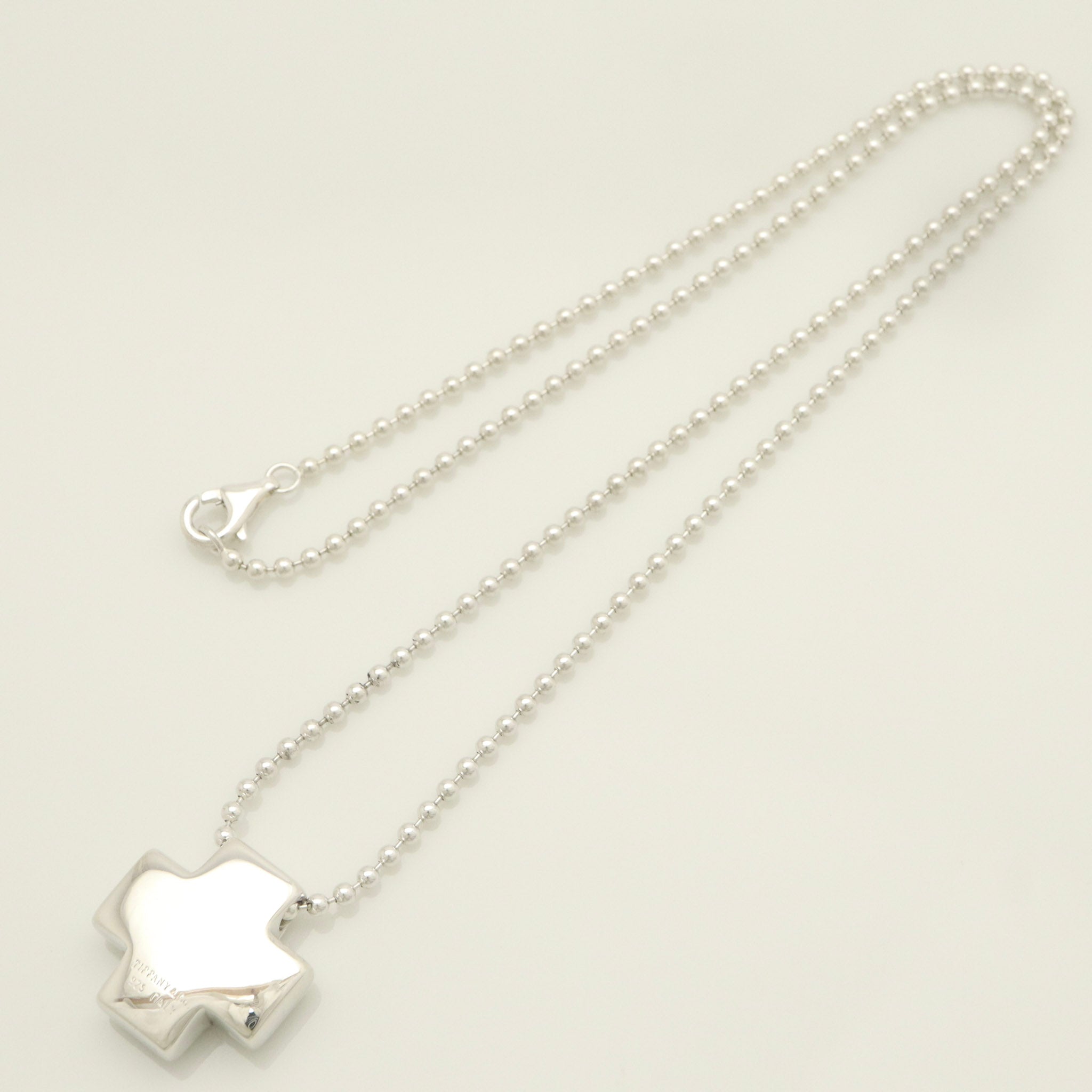 TIFFANY&Co. ローマン クロス ネックレス AG925