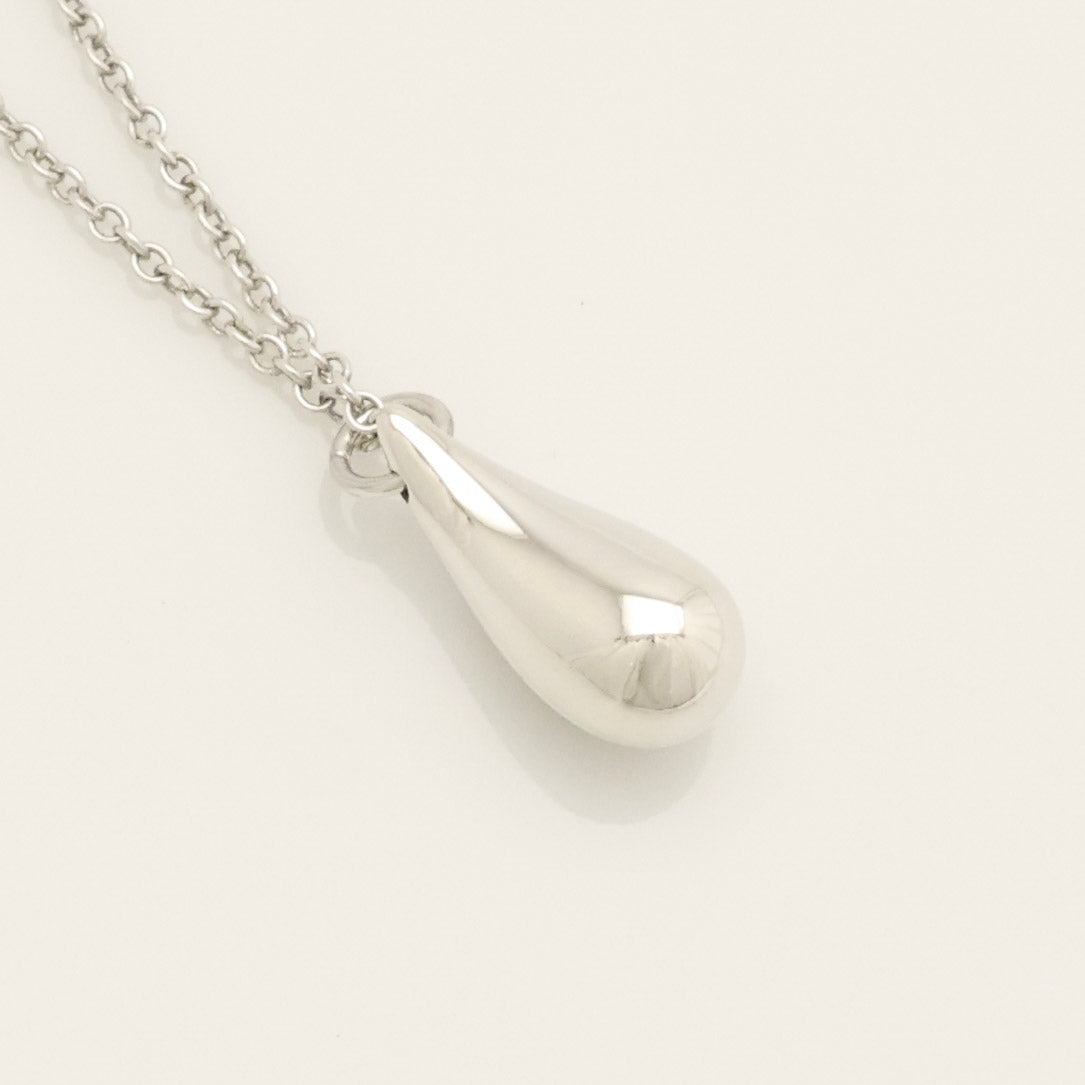 Tiffany & Co. Teardrop Necklace Pendant Sterling Silver 925 