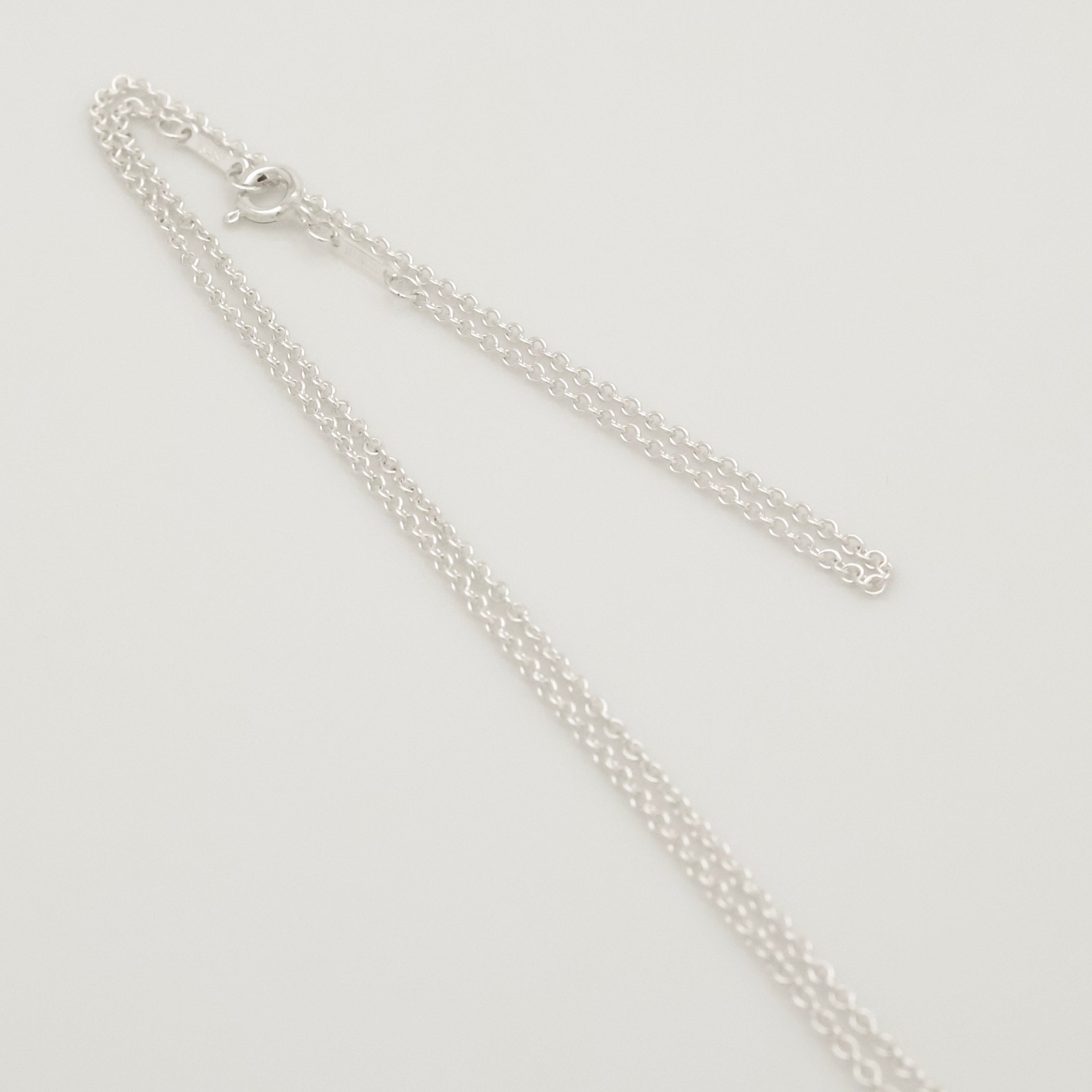 TIFFANY&Co. オープンハート 22mm エルサペレッティ ネックレス AG925