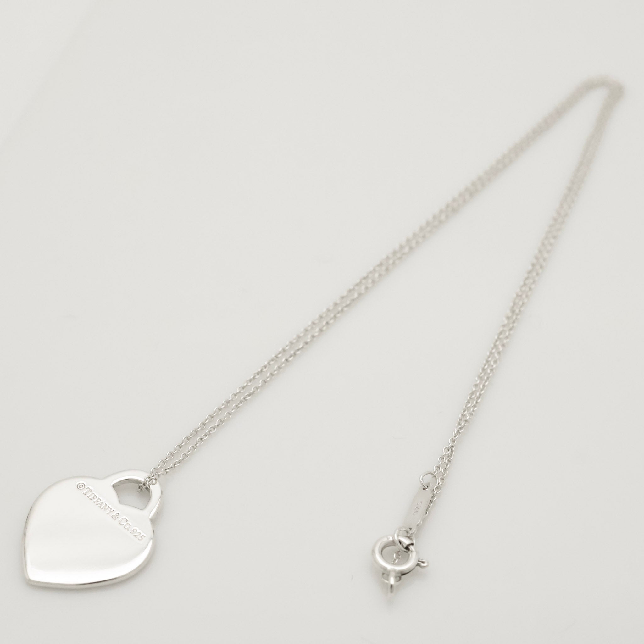 TIFFANY&Co. リターントゥ ティファニー ハート タグ ネックレス AG925
