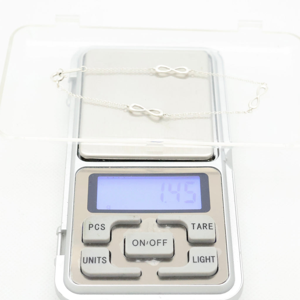 TIFFANY&Co. 3連 トリプル インフィニティ エンドレス ブレスレット AG925