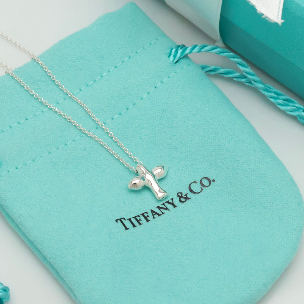 TIFFANY&Co. バード クロス エルサペレッティ ネックレス AG925