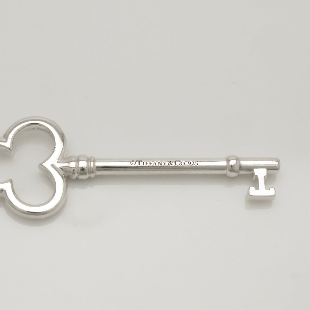 TIFFANY&Co. トレフォイル クローバー キー チャーム AG925