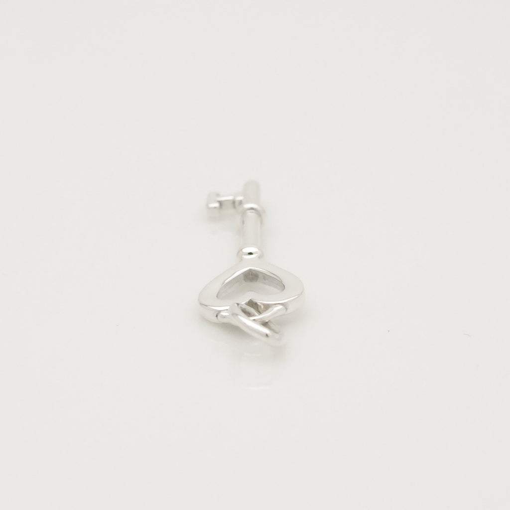 TIFFANY&Co.  オープン ハート キー チャーム AG925