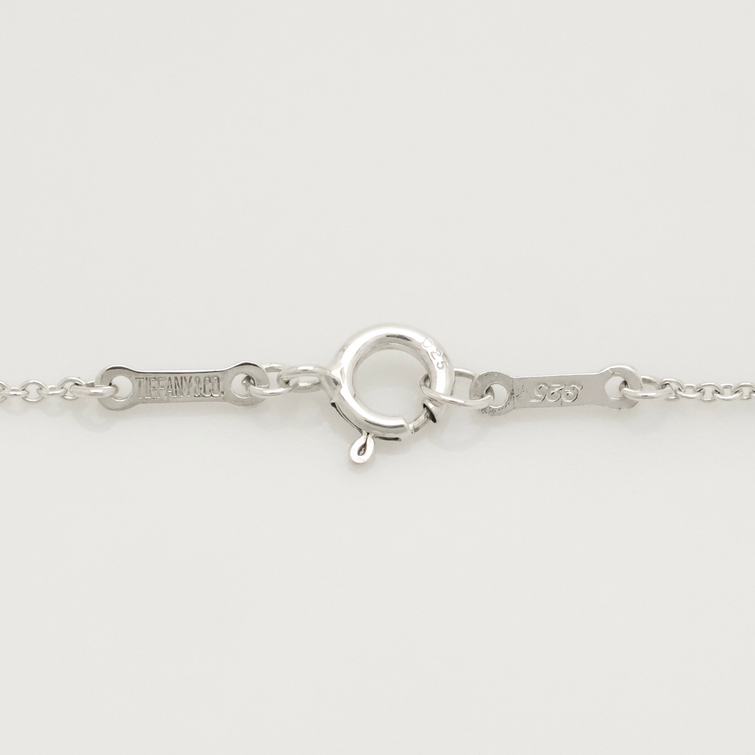 TIFFANY&Co. カーブド ハート エルサペレッティ ネックレス AG925