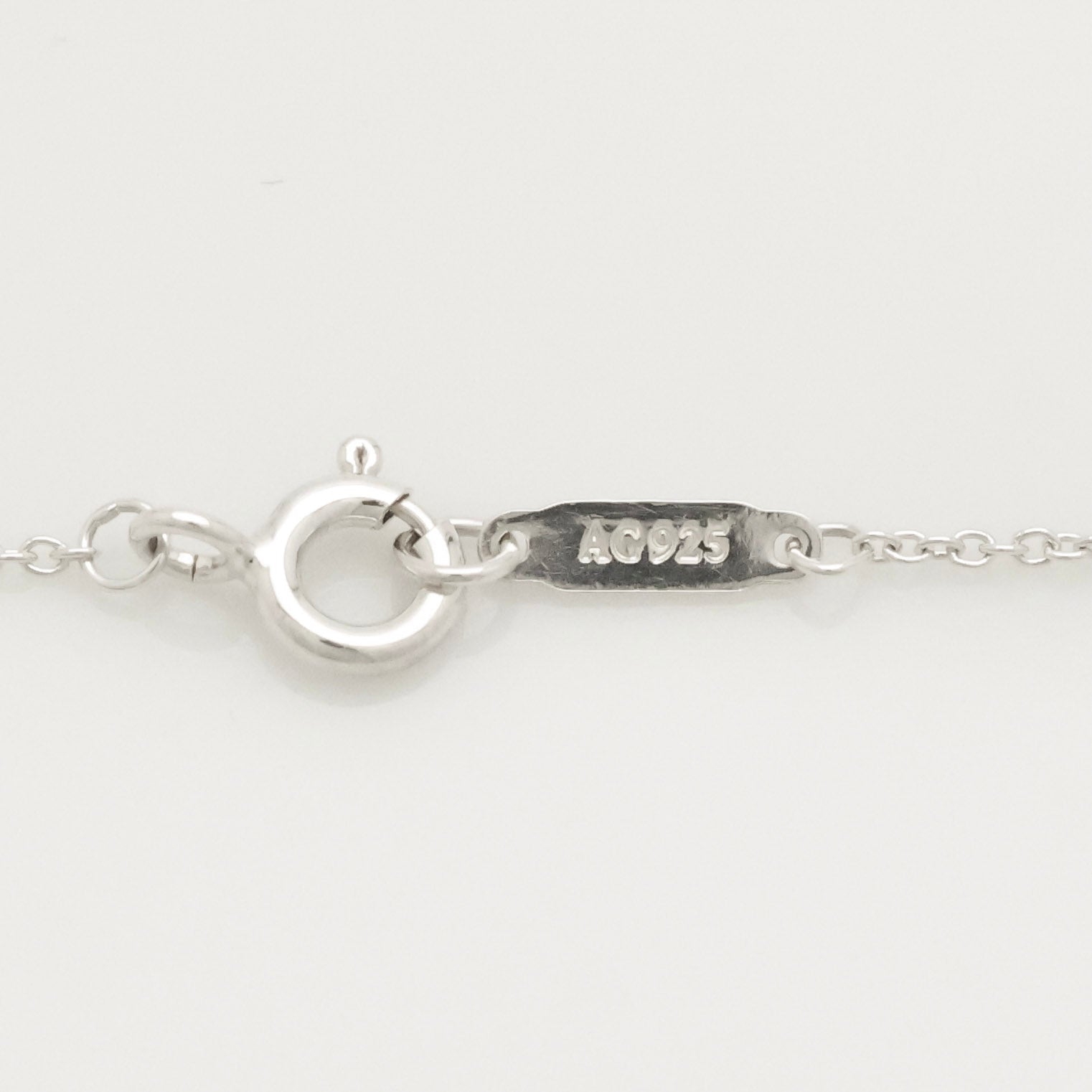 TIFFANY&Co. ノーツ スクエア プレート ネックレス AG925