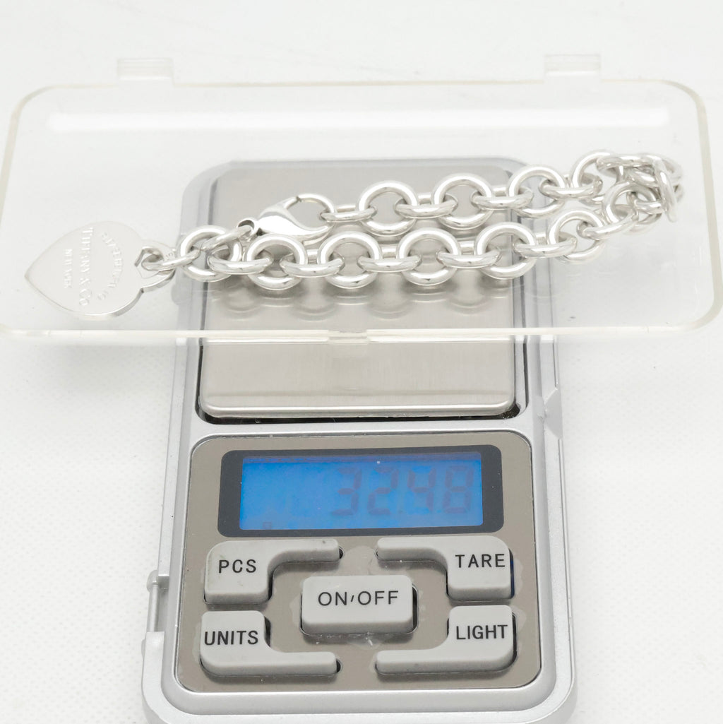 TIFFANY&Co. リターントゥ ティファニー ハート タグ チェーン ブレスレット AG925