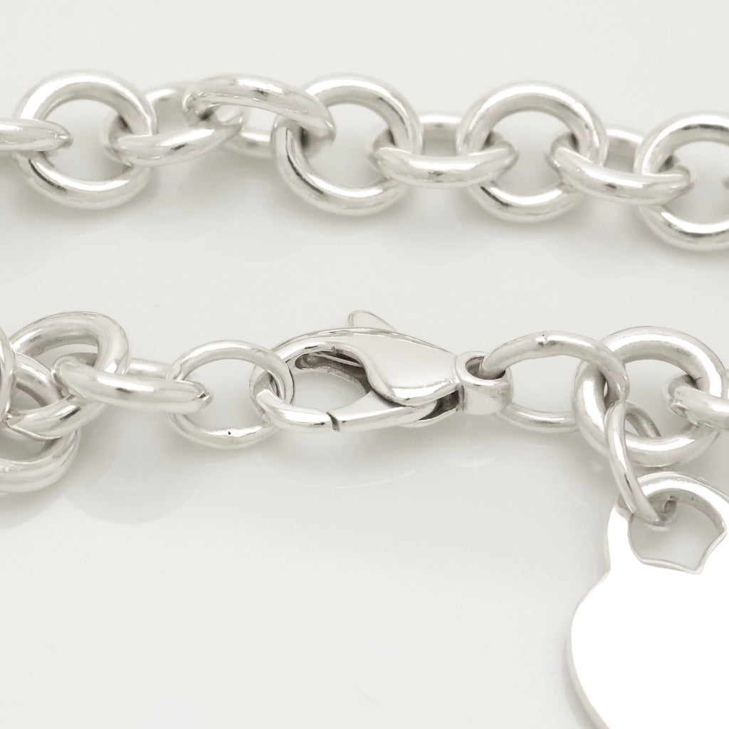 TIFFANY&Co. ハート タグ チェーン ブレスレット AG925