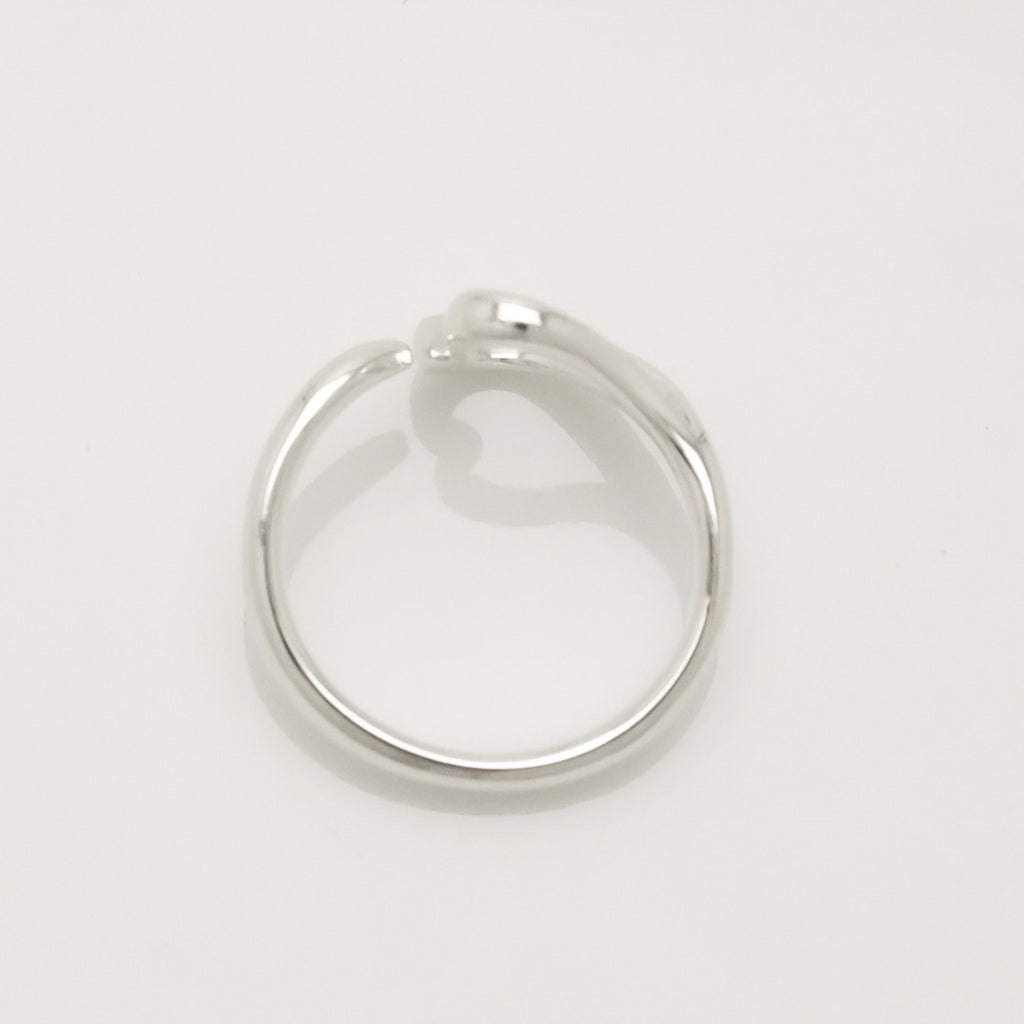 TIFFANY&Co. オープンハート エルサペレッティ リング 8 号 AG925