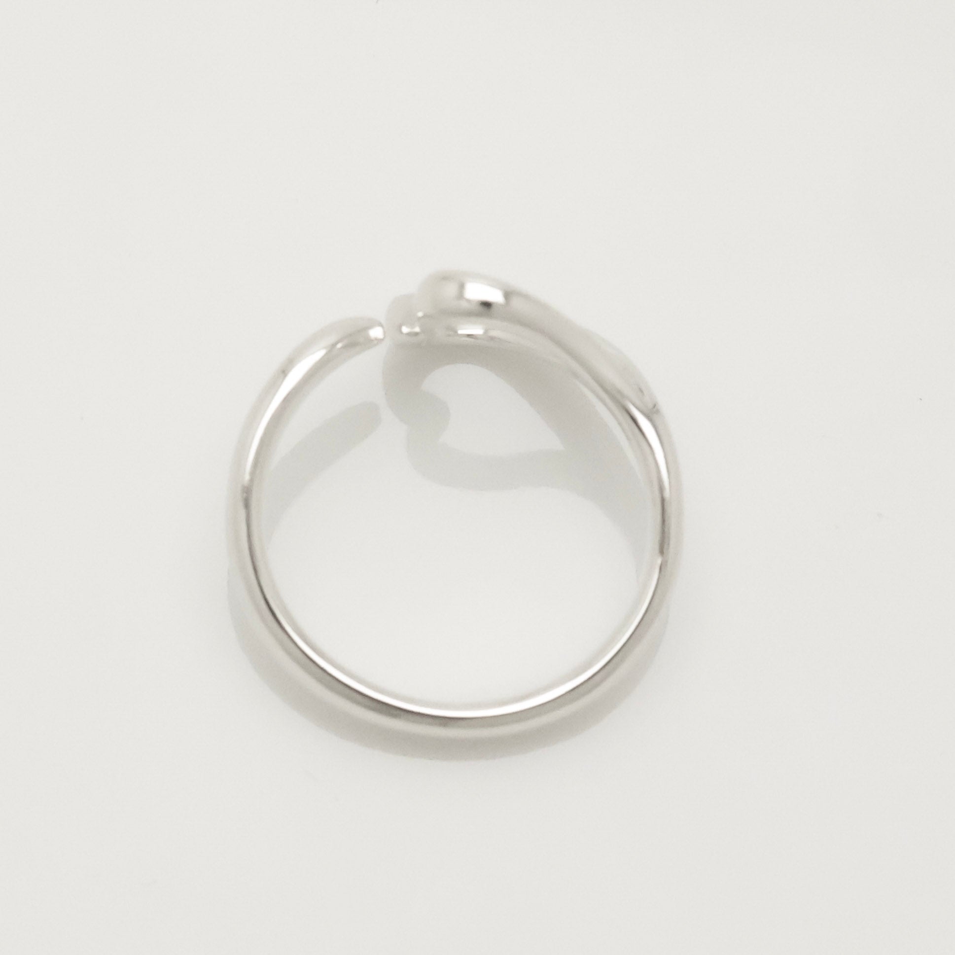 TIFFANY&Co. オープンハート エルサペレッティ リング 8 号 AG925