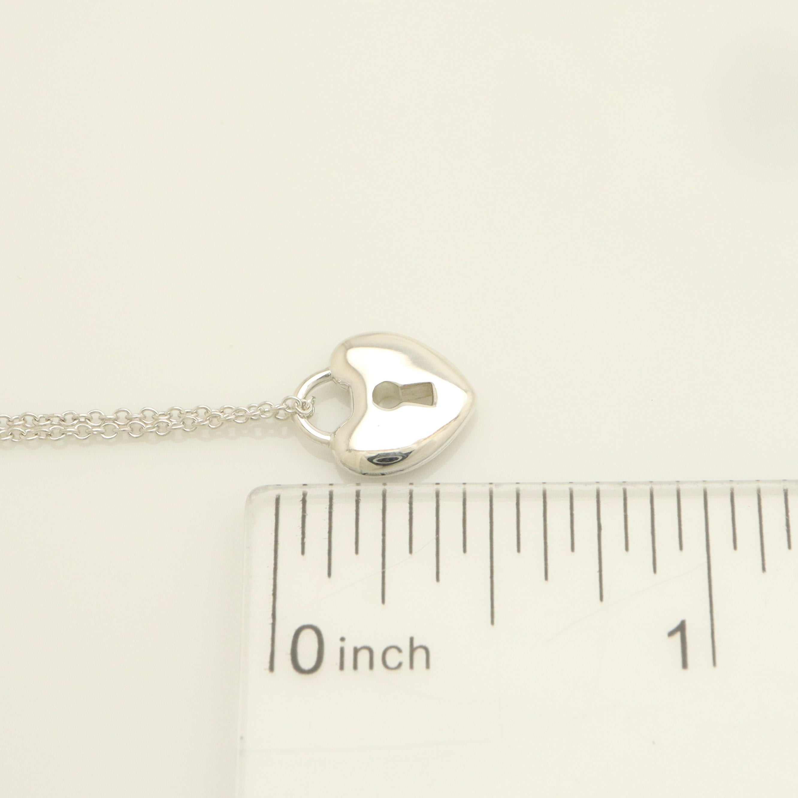 TIFFANY&Co. ハート ロック ネックレス AG925