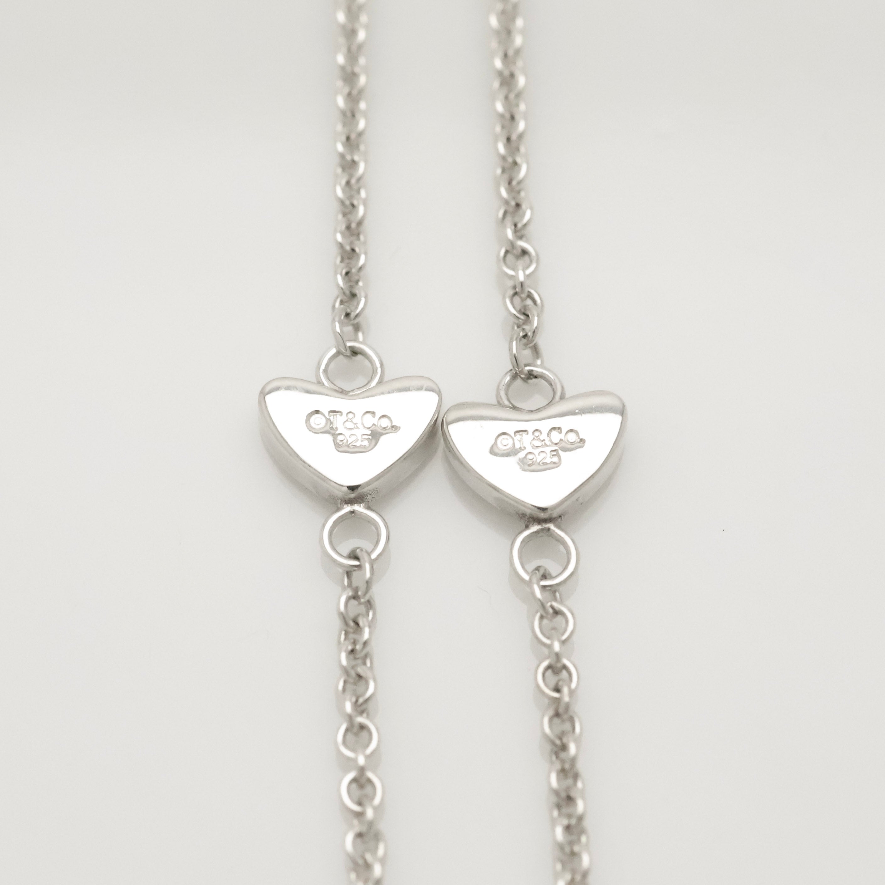 TIFFANY&Co. ハート リンク ラリアット ネックレス AG925