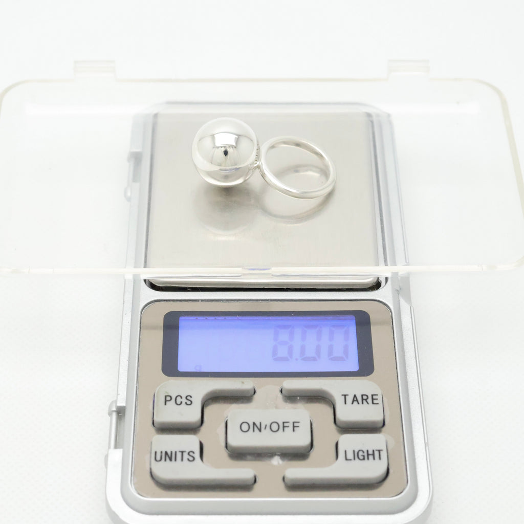 TIFFANY&Co. ハードウェア 15.5mm ボール リング 6 号 AG925