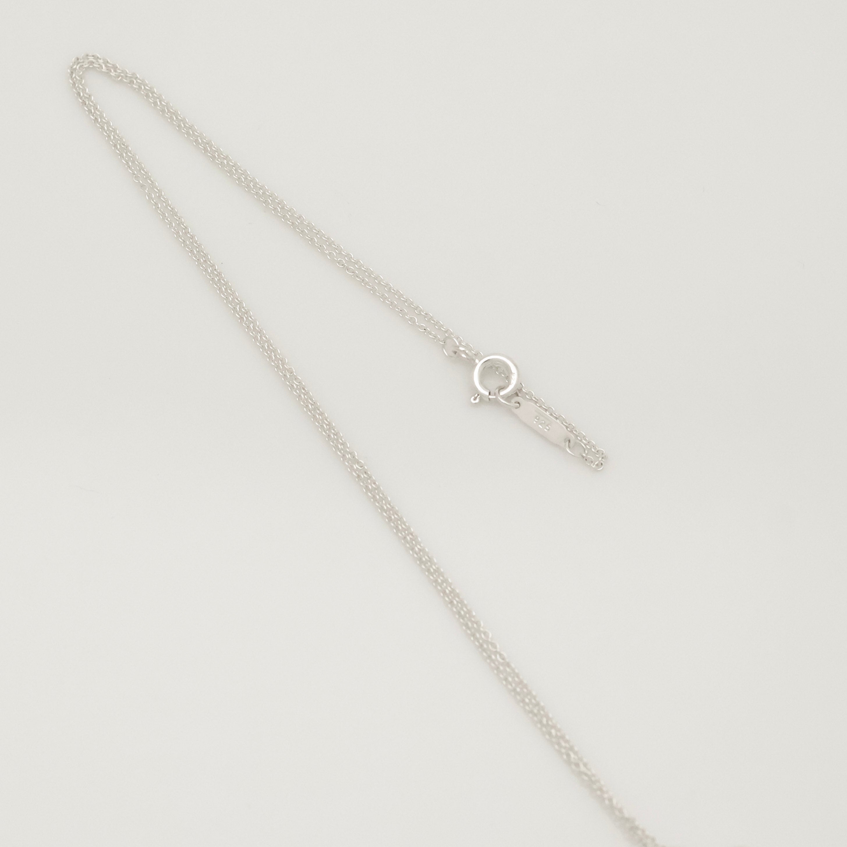  Tiffany & Co. Four Hearts Clover Necklace Pendant Sterling Silver 925